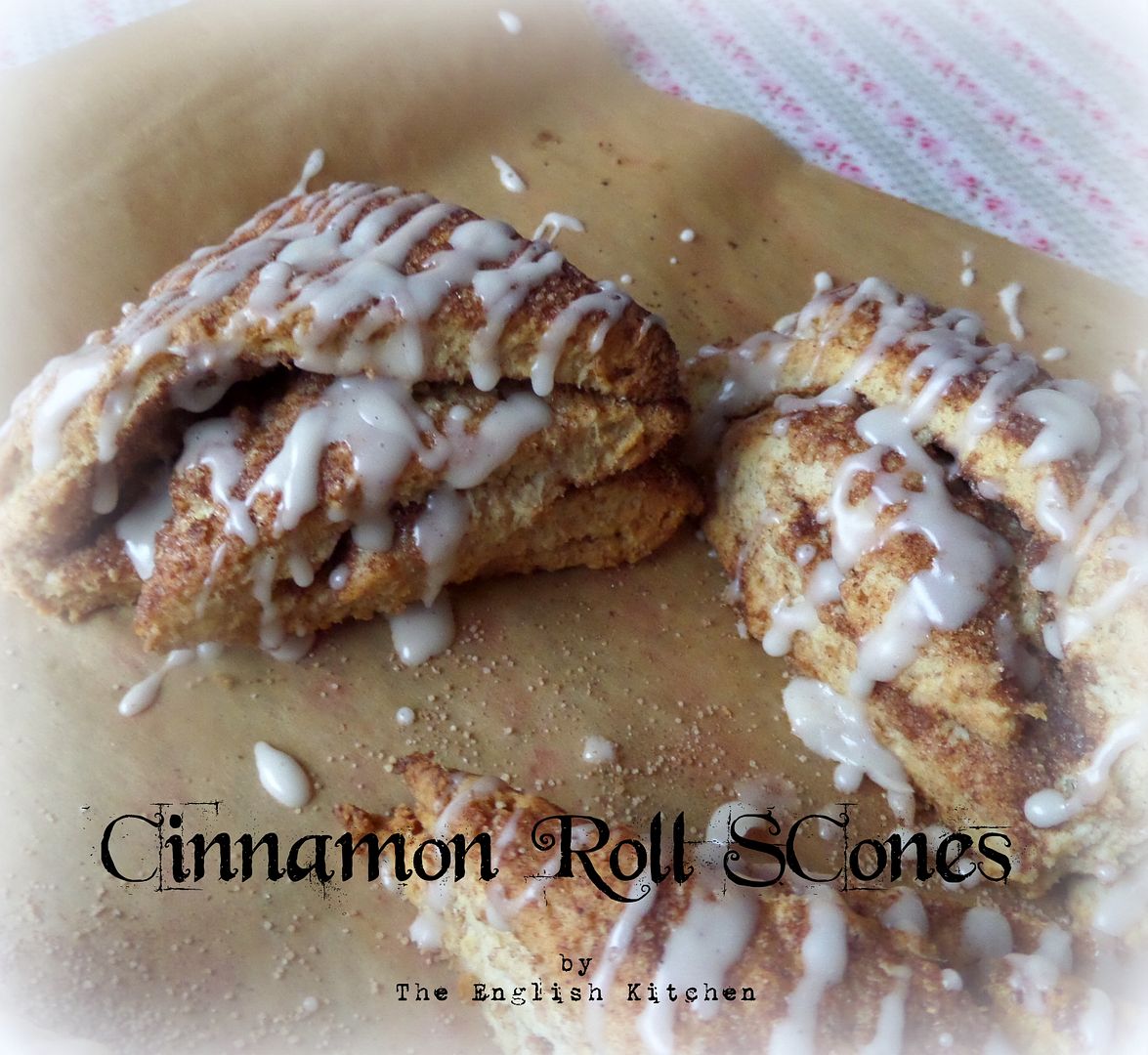 Cinnamon Roll Scones The English Kitchen